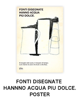 Fonti disegnate POSTER